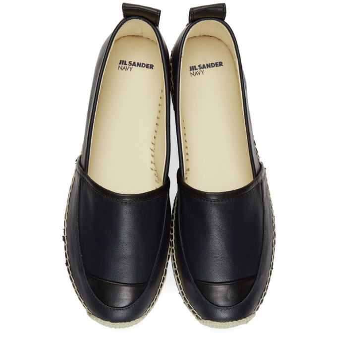 JIL SANDER NAVY フラットパンプス Jil Sander Navy Navy Platform Espadrilles Jil Sander
