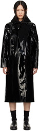 1017 ALYX 9SM Black Hooded Coat