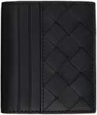 Bottega Veneta Black 15 Bi-Fold Bill Wallet