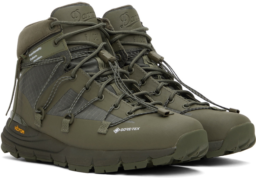 F/CE.® SSENSE Exclusive Khaki Danner Edition Boots F/CE.