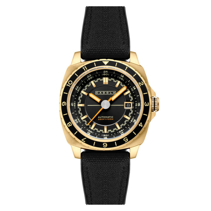 Photo: Cadola Overdrive Automatic Black Dial Mens Watch CD-1063-06