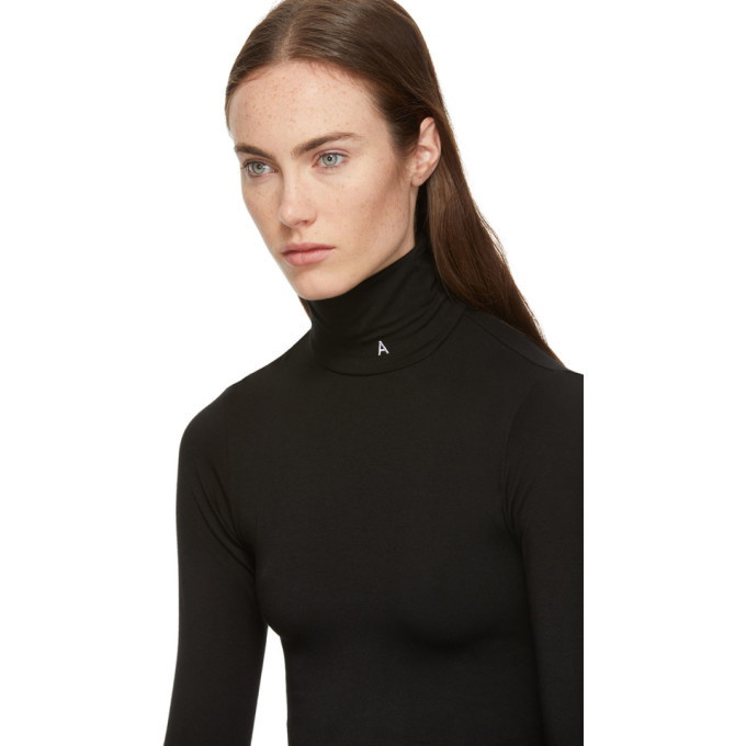 Ambush Black Fitted Logo Turtleneck Ambush