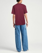 Vans Mens T-shirt Burgundy