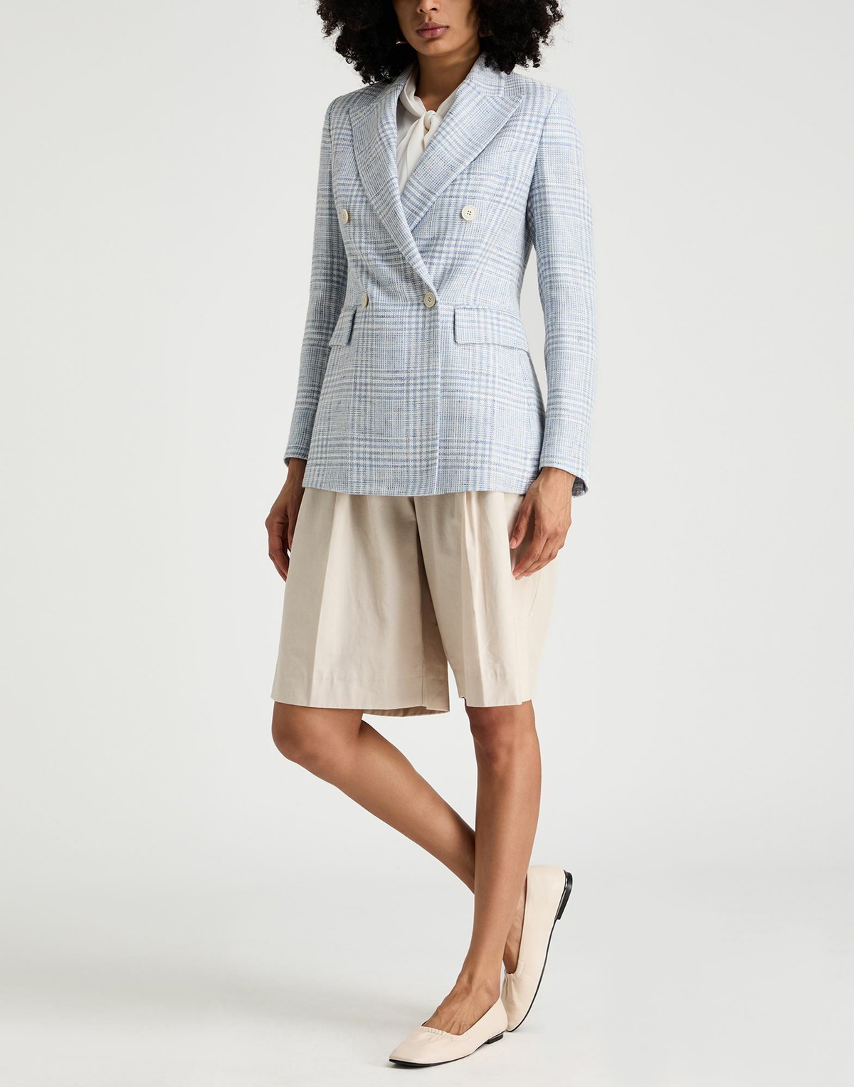 Eleventy Womens Blazer Sky in Blue