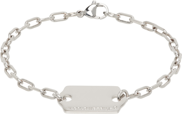 Photo: IN GOLD WE TRUST PARIS SSENSE Exclusive Price Tag Bracelet