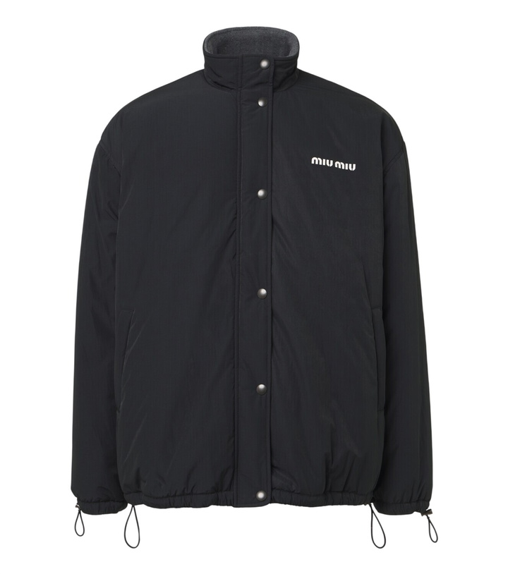 Photo: Miu Miu Logo technical jacket