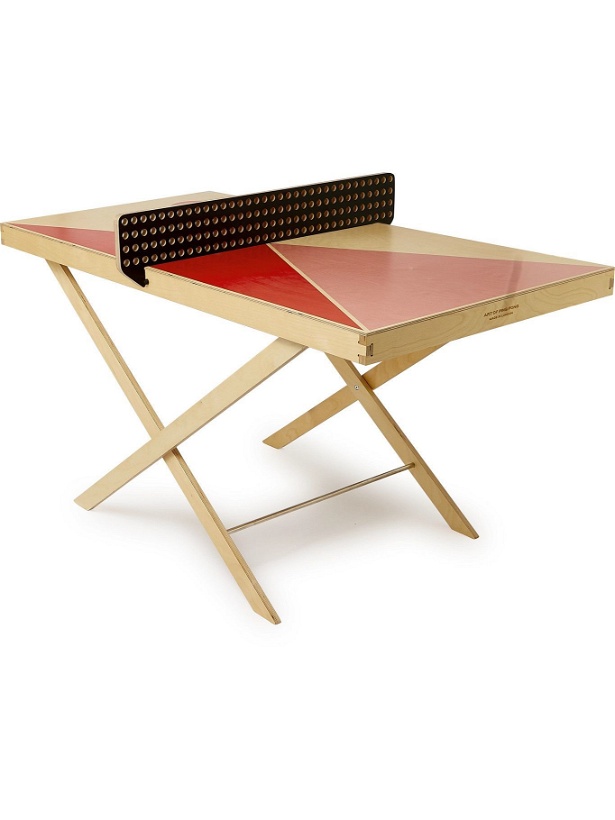 Photo: THE ART OF PING PONG - Printed Wall-Mountable Ping Pong Table
