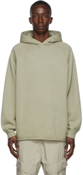 Fear of God ESSENTIALS Green Knit Hoodie