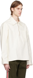 Factor's Off-White Zip Sweater