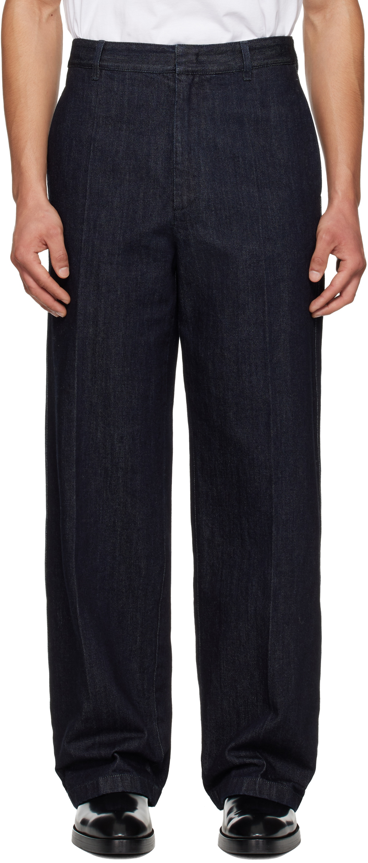 Jil Sander D 06 Aw 19 Relaxed Fit Trousers Jil Sander Jil Sander D 06 Aw 19 Relaxed Fit Trousers Jil Sander