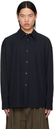 Studio Nicholson Navy Cloud Shirt