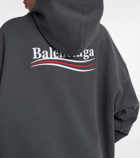 Balenciaga Logo cotton hoodie