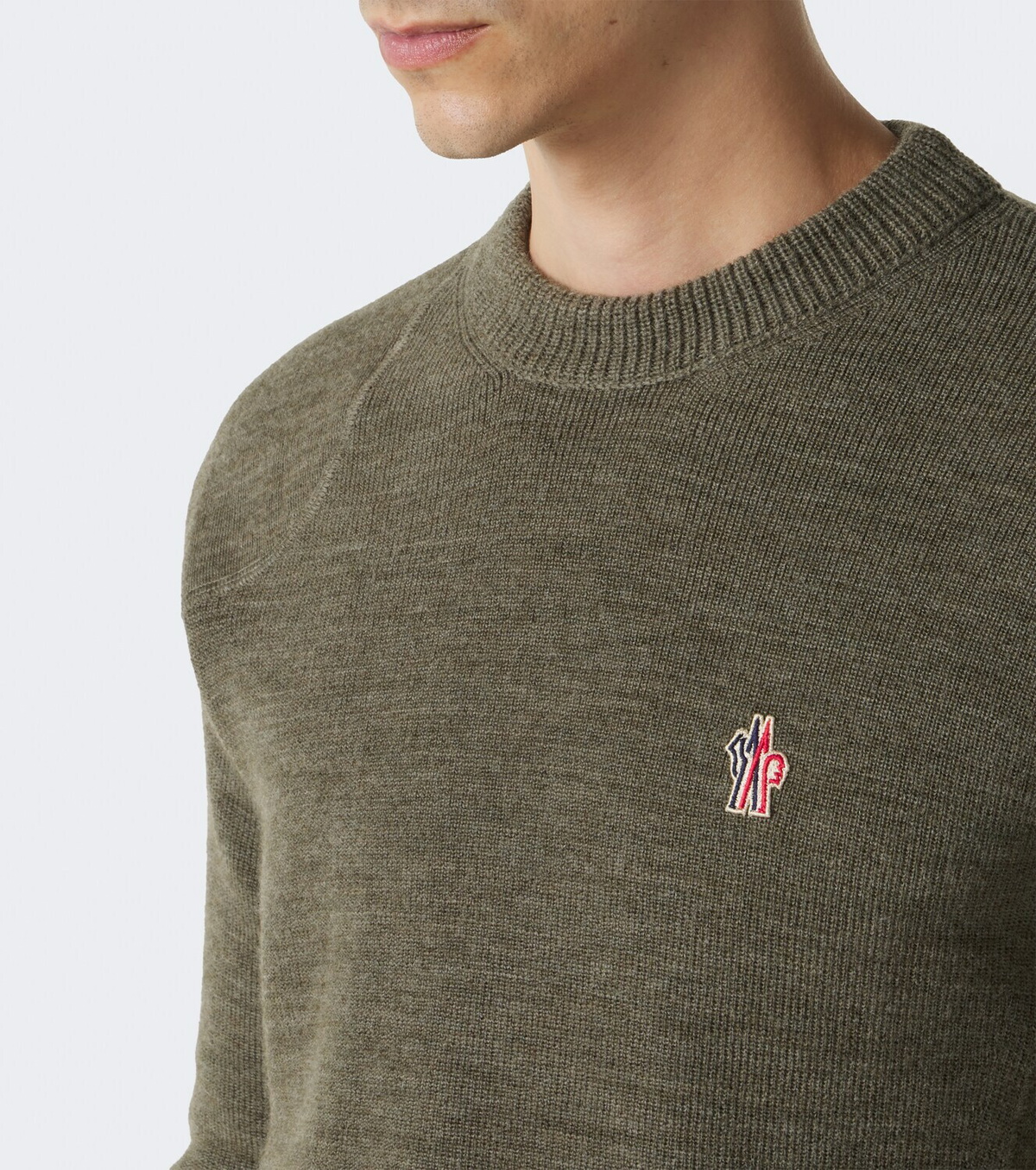 Moncler Grenoble Logo virgin wool sweater