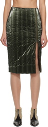 Nicklas Skovgaard SSENSE Exclusive Green Josephine Midi Skirt