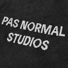 Pas Normal Studios Men's Logo Oversock in Black