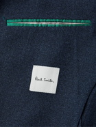 Paul Smith - Slim-Fit Double-Breasted Unstructured Virgin Wool Suit Jacket - Blue