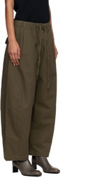 Entire Studios Khaki Loft Trousers