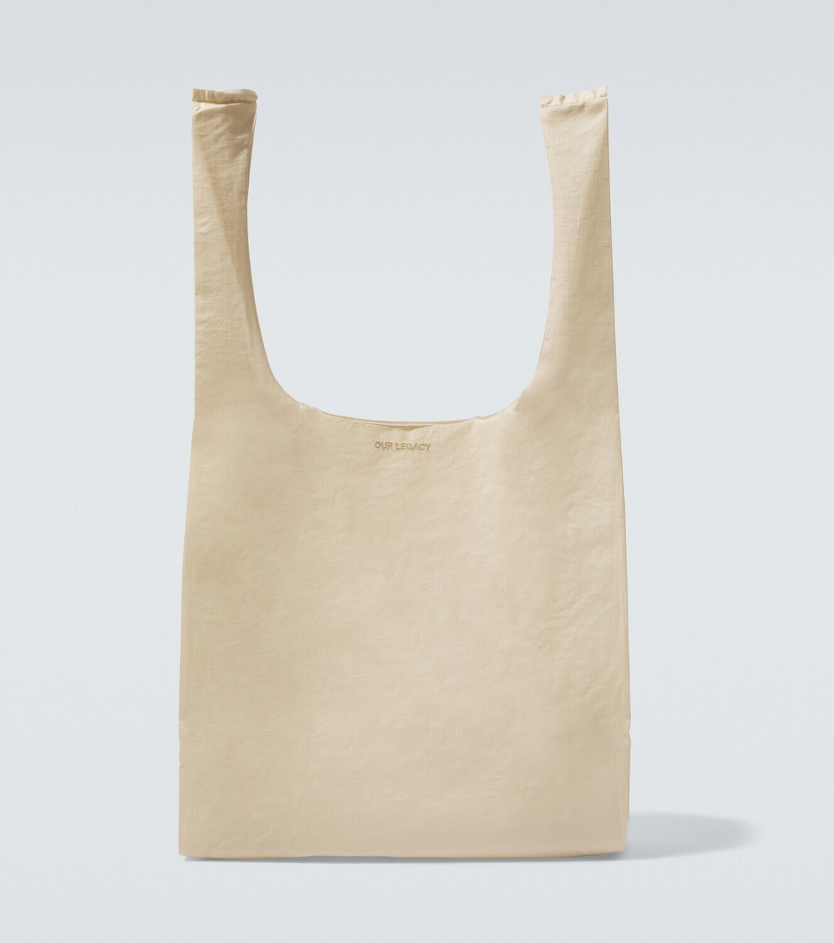 Our Legacy Logo embroidered shopper