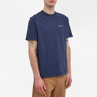 Sporty & Rich Men's Health Is Wealth T-Shirt in Navy/White