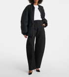 Alaïa Printed cotton jersey T-shirt