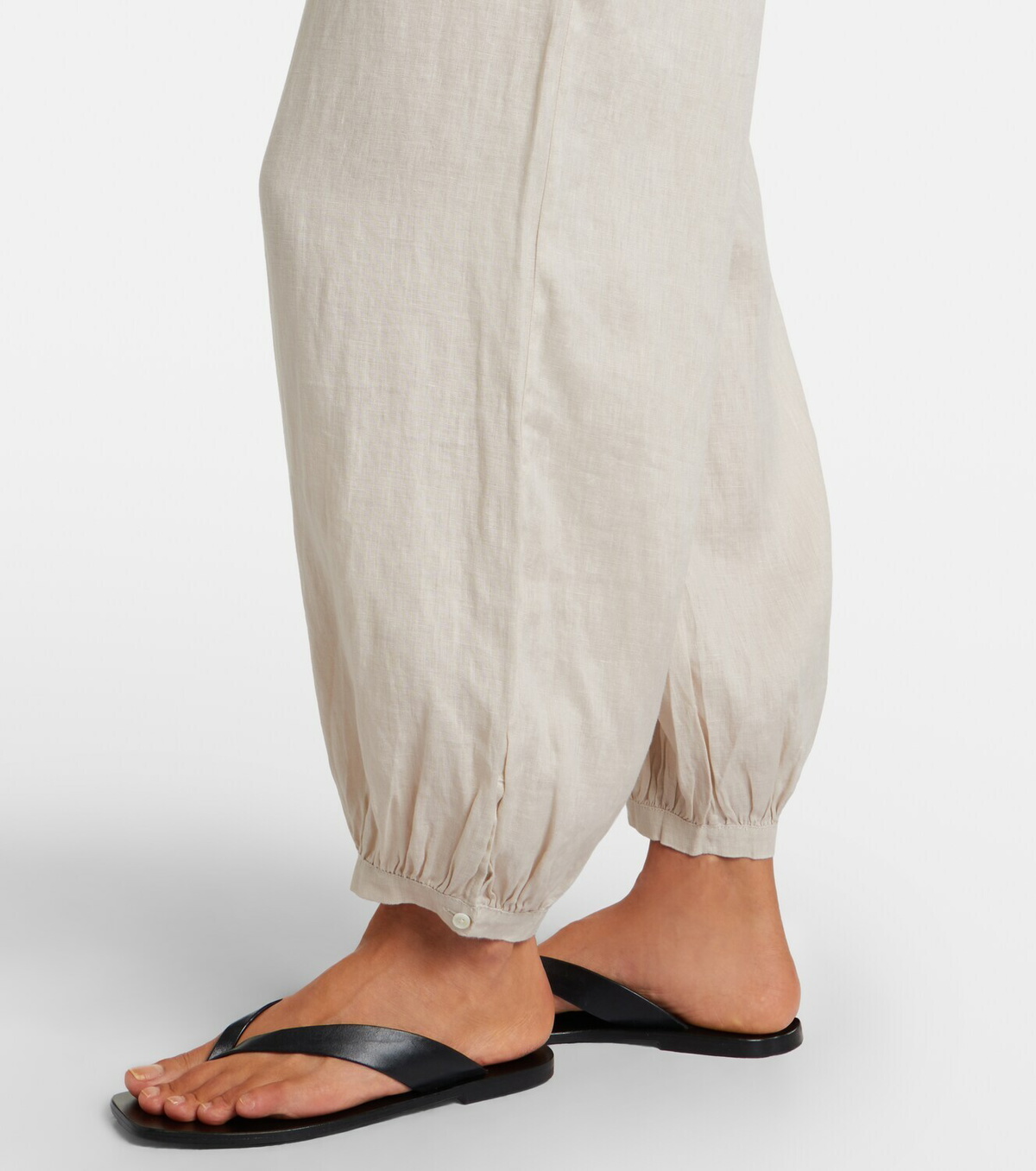 Velvet Camber linen balloon pants