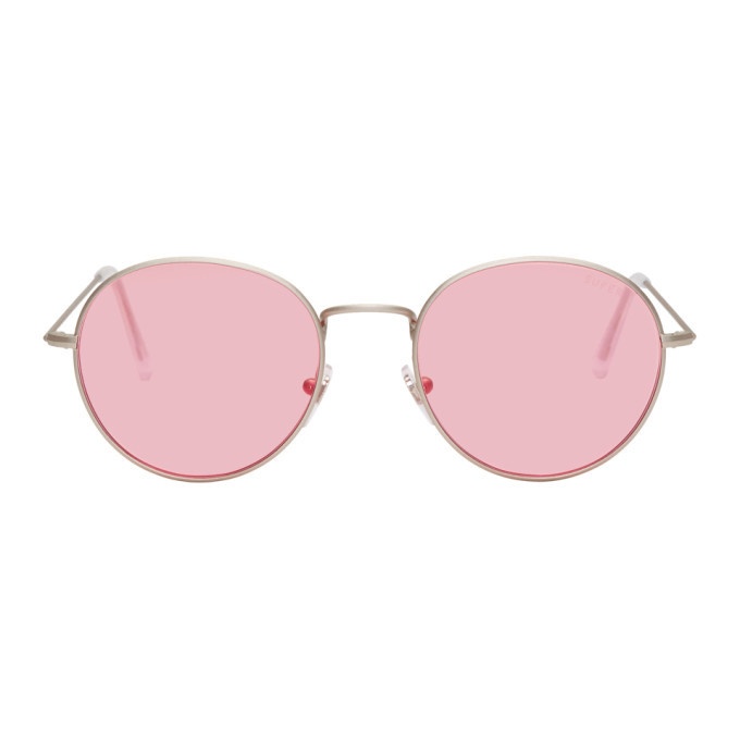 Photo: Super Silver and Pink Wire Sunglasses