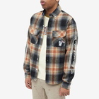 Billionaire Boys Club Men's Check Button Down Shirt in Black