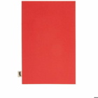 Pith Yuzu Plain Notebook - Medium in Red