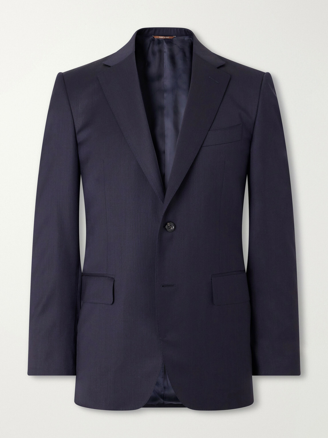 Canali - Impeccabile Wool-Fresco Suit Jacket - Blue