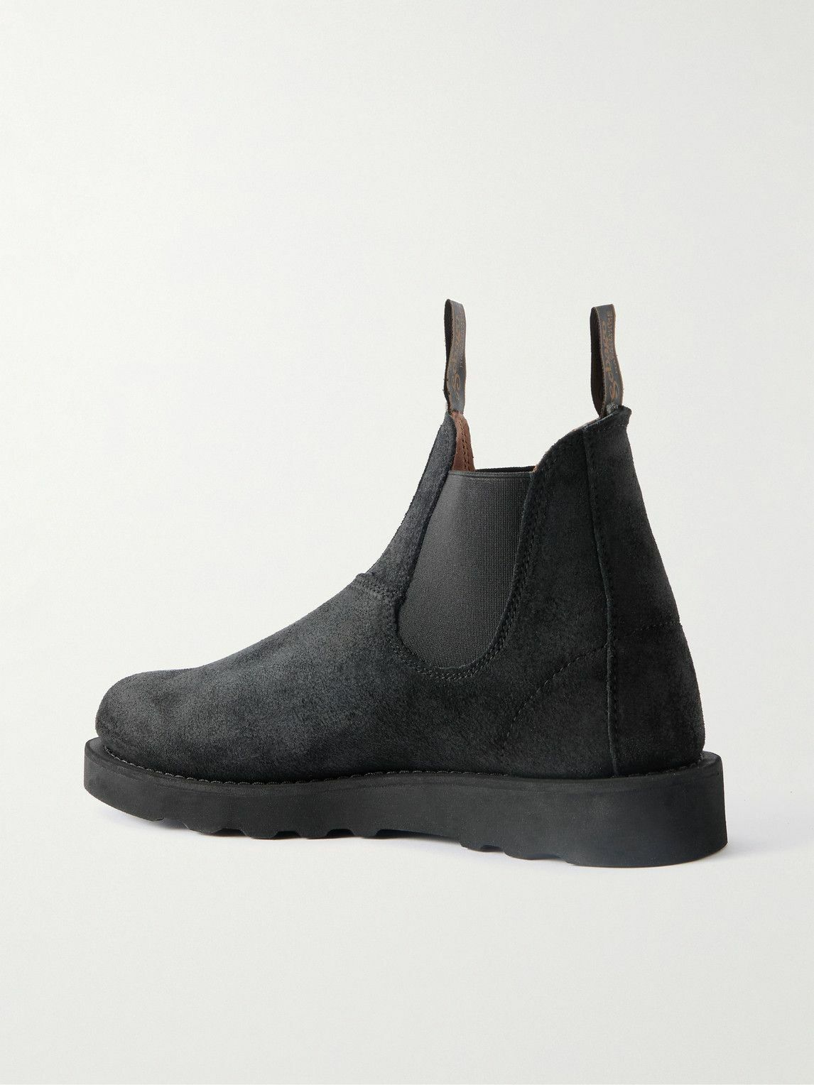 Sebago - Yansa Waxed-Suede Chelsea Boots - Black