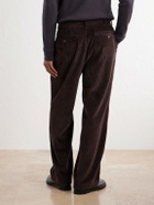 Aimé Leon Dore - Wide-Leg Cotton-Corduroy Trousers - Brown