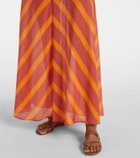 Eres Neree printed cotton voile maxi dress