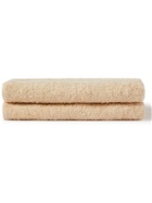 By Japan - SyuRo Set of Two Small Organic Cotton-Terry Bath Towels