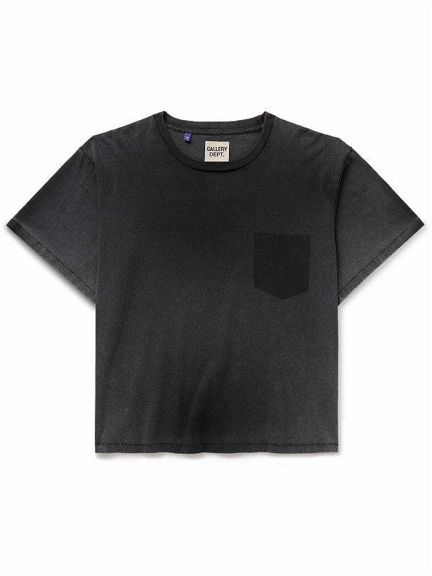 Photo: Gallery Dept. - Boardwalk Cotton-Jersey T-Shirt - Black