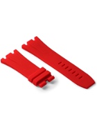 Horus Watch Straps - Tang 44mm Rubber Watch Strap - Red