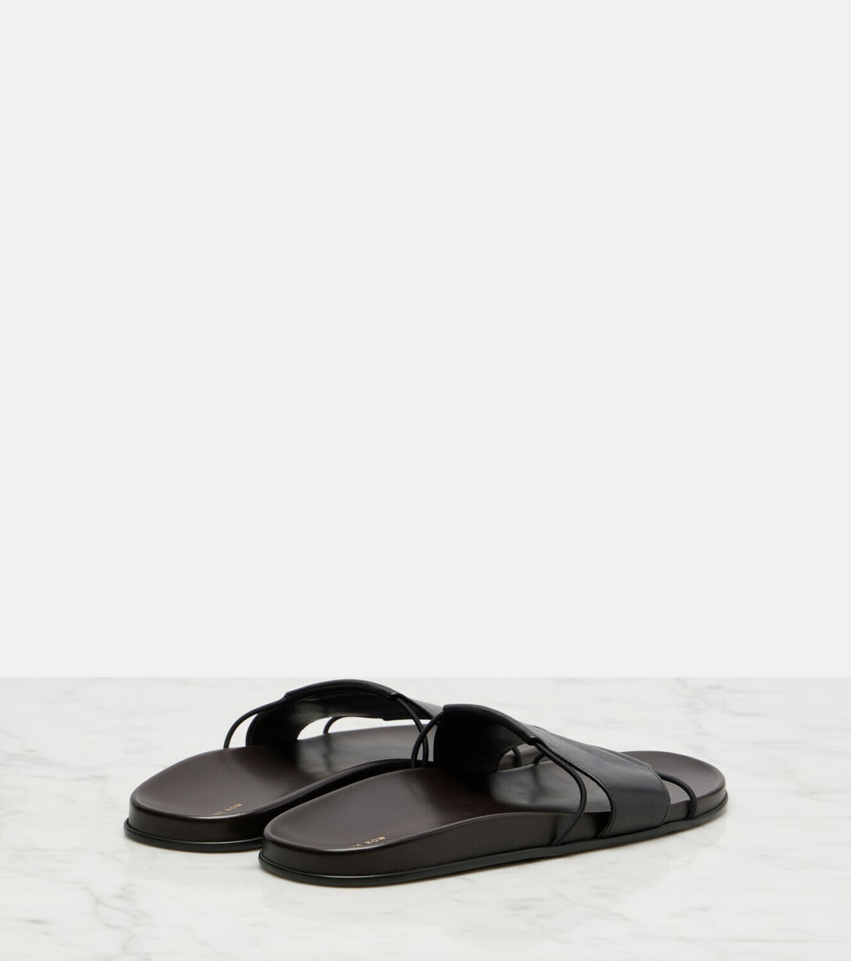 The Row Carla leather sandals