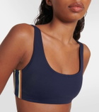 Tory Sport Striped sports bra