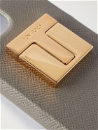 TOM FORD - Logo-Embellished Full-Grain Leather iPhone 12 Pro Case