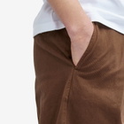 Wood Wood Men's Fraser Pleated Chinos in Terra Brown