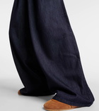 Dries Van Noten High-rise wide-leg jeans