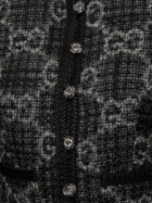 GUCCI - Gg Wool Blend Tweed Jacket