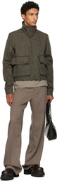 Rick Owens Gray Tower Alice Jacket
