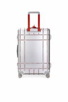 Diesel Rugged suitcase size L - Carry-on Suitcases - Unisex - Silver