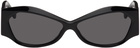 A BETTER FEELING Black Alka Sunglasses