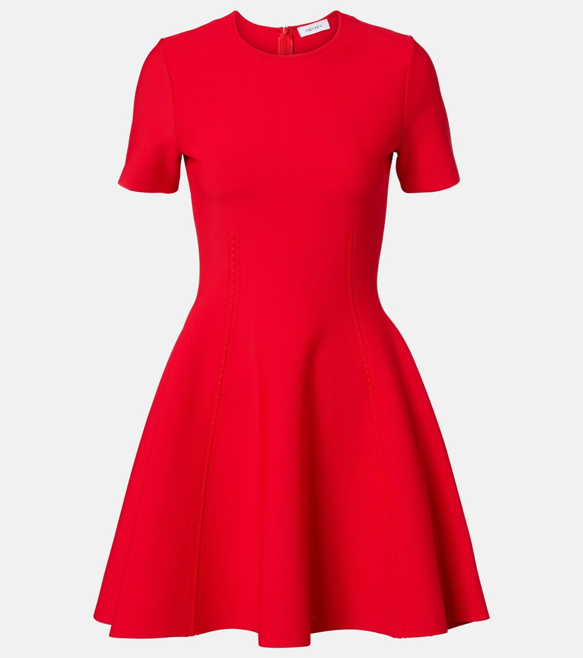 McQueen Faille minidress