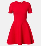 McQueen Faille minidress