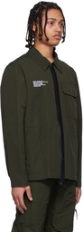 Helmut Lang Green Cotton Jacket