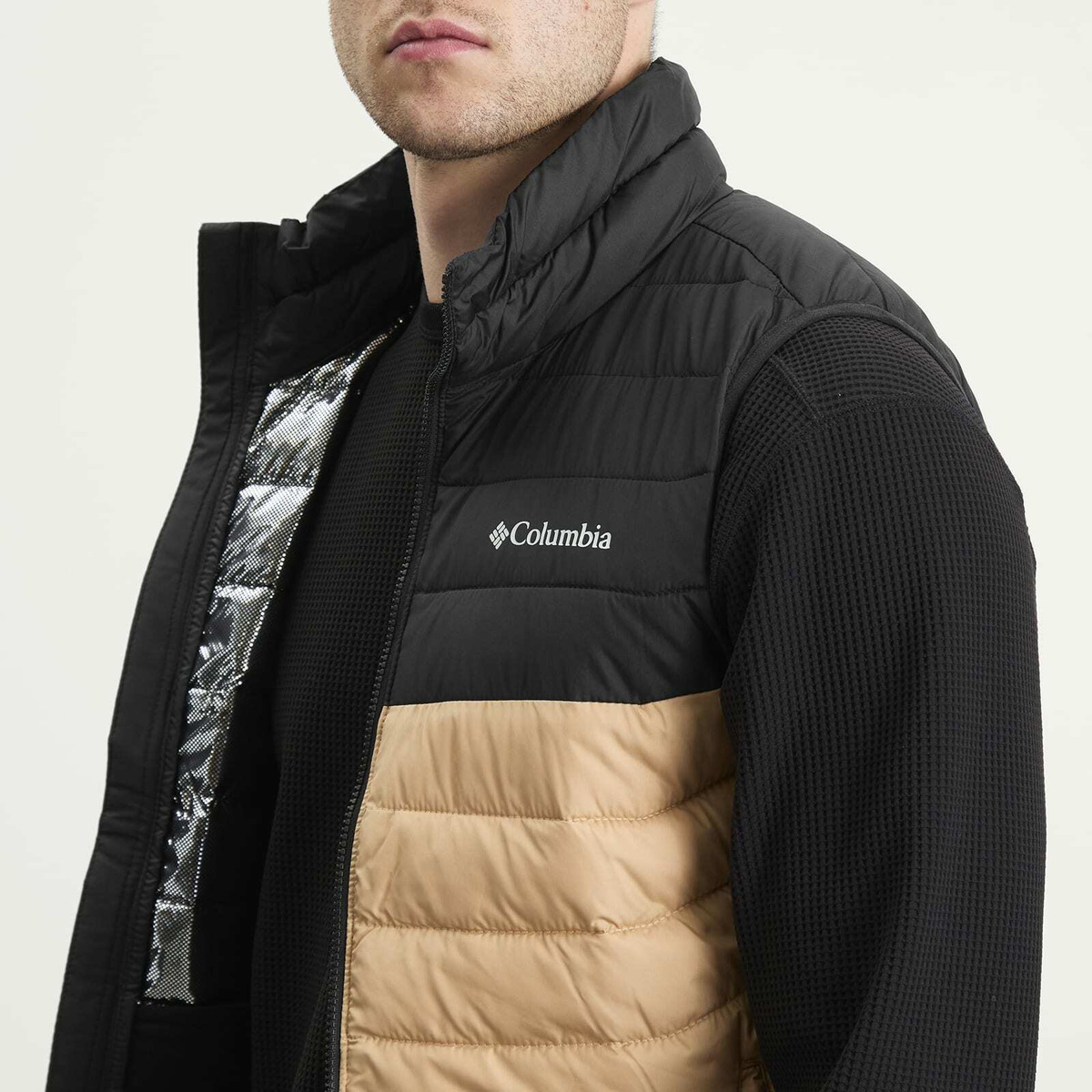 Columbia Men's Powder Lite™ II Vest in Canoe/Black