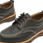 Dr. Martens Men's Lowell Shoe in Black Wild Grain