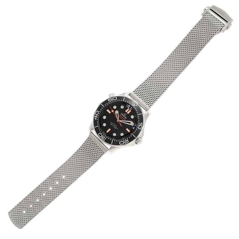 Omega Seamaster Automatic Chronometer Black Dial Mens Watch 210.30.42.20.01.018
